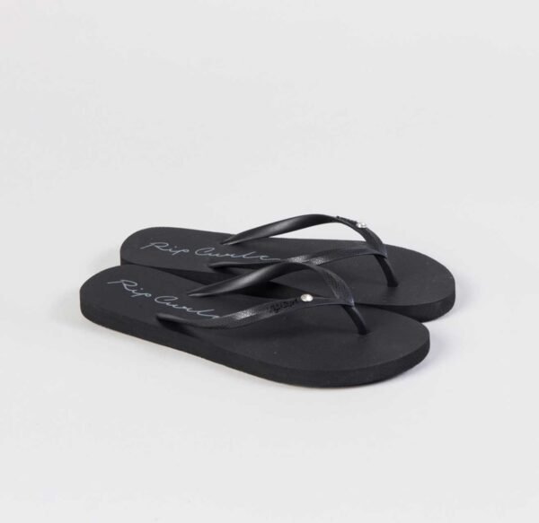 Script Wave Bloom Thongs