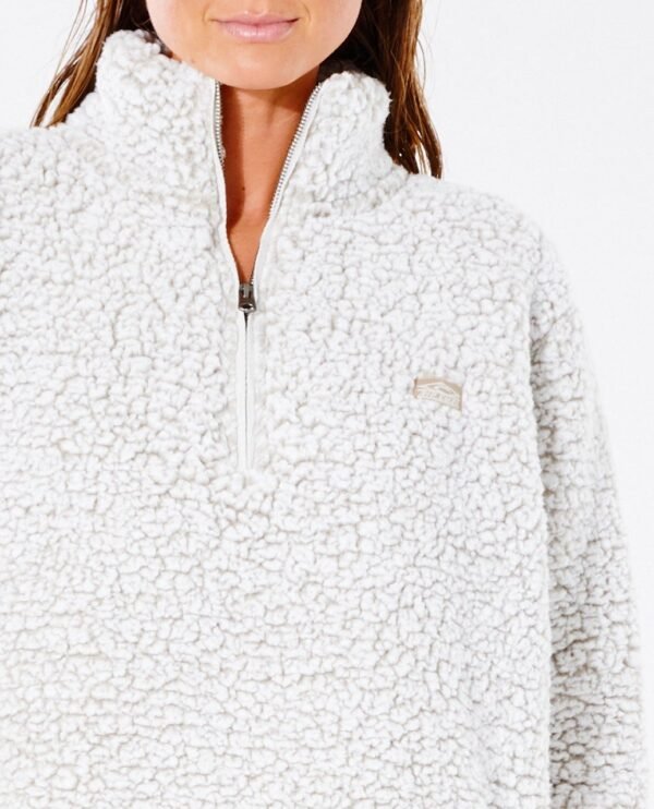 Alternative view of Dark n Stormy 1/4 Zip Crew Jumper