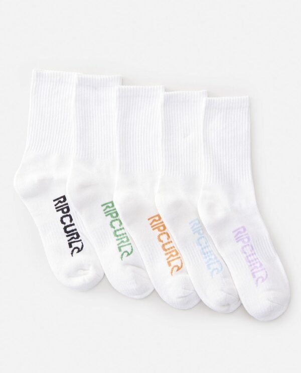 School Crew Sock - 5 Pack Boy's