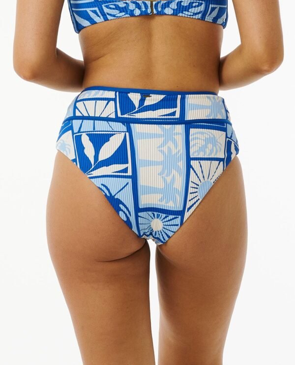 Alternative view of Santorini Sun Hi Waisted Good Coverage Bikini Bottom