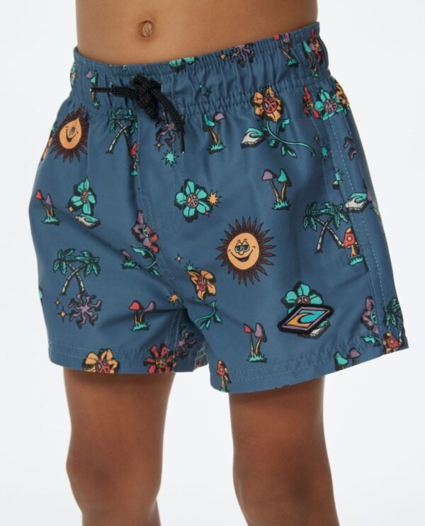 Alternative view of Mystic Waves Sun Volley Boardshorts - Boys (1-8 years)
