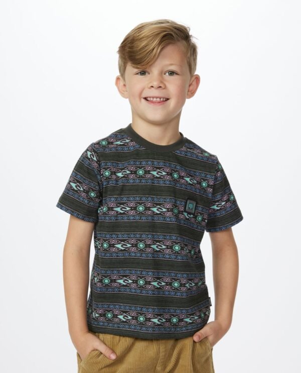 Alternative view of Mystic Waves Stripe Tee- Boys (1-8 years)