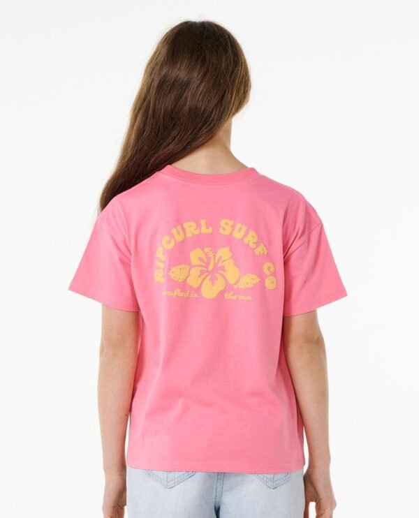 Alternative view of Hibiscus Heat Logo Tee- Girls ( 8-14 years)
