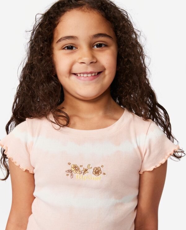 Alternative view of Moonflower Tie Dye Tee - Girls (1-8 years)
